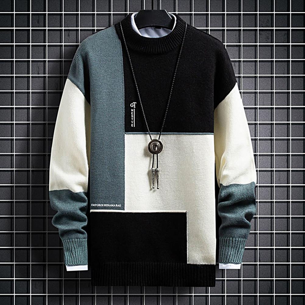 Spring Sweater Loose Thermal Thick Streetwear Men Winter Sweater