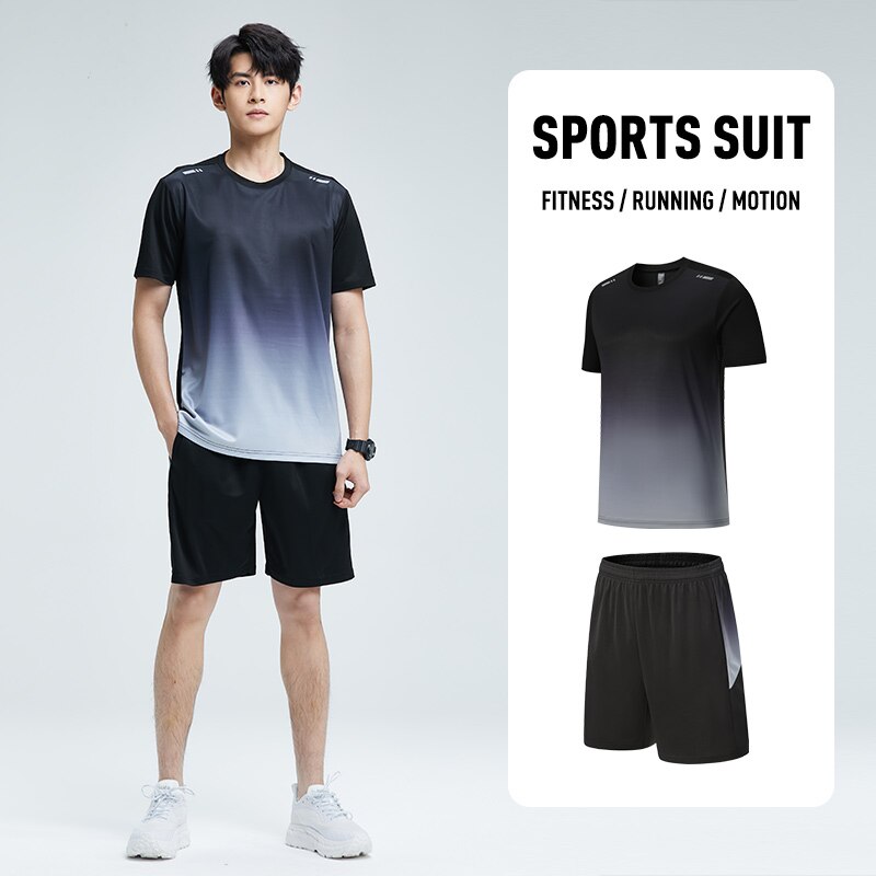 Ice Silk Quick-Dry Sportswear Set