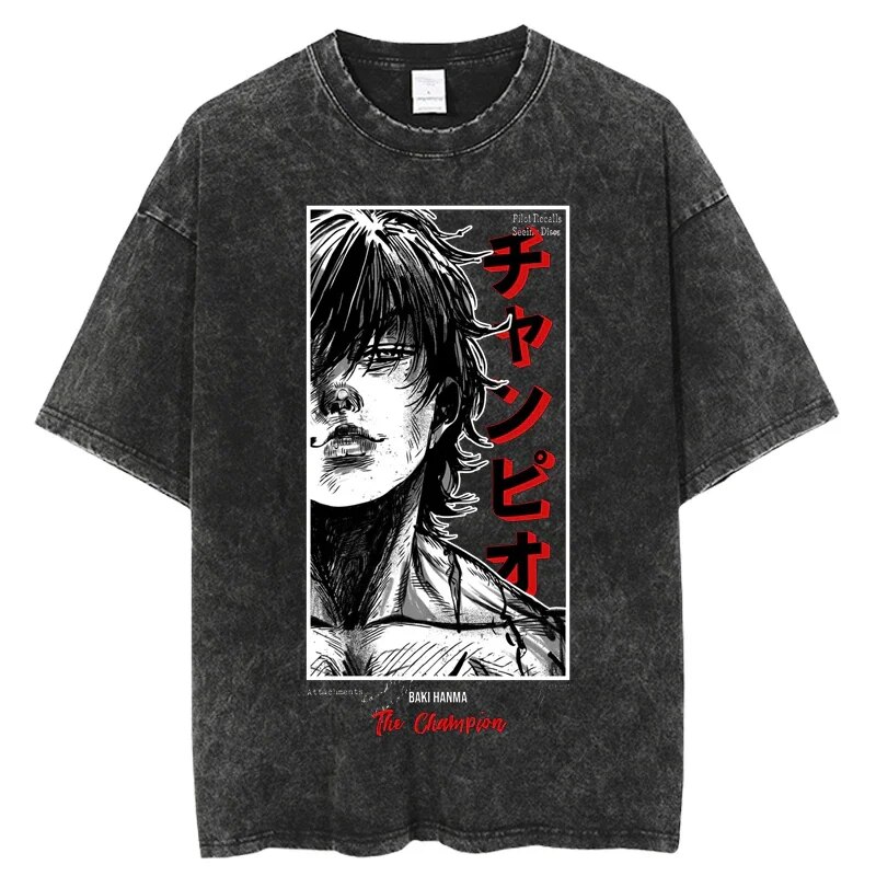 Anime Grappler Baki Hanma T Shirt